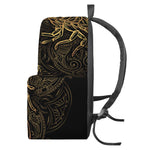 Gold Scorpio Print Backpack