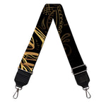 Gold Scorpio Print Bag Strap