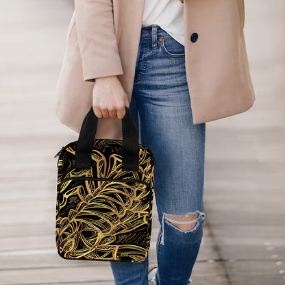 Gold Scorpio Print Bible Tote Bag