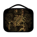 Gold Scorpio Print Classic Bible Case
