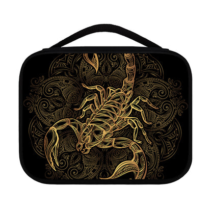 Gold Scorpio Print Classic Bible Case