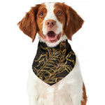 Gold Scorpio Print Dog Bandana