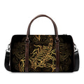 Gold Scorpio Print Duffel Bag
