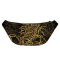 Gold Scorpio Print Fanny Pack