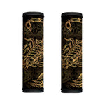 Gold Scorpio Print Handle Covers