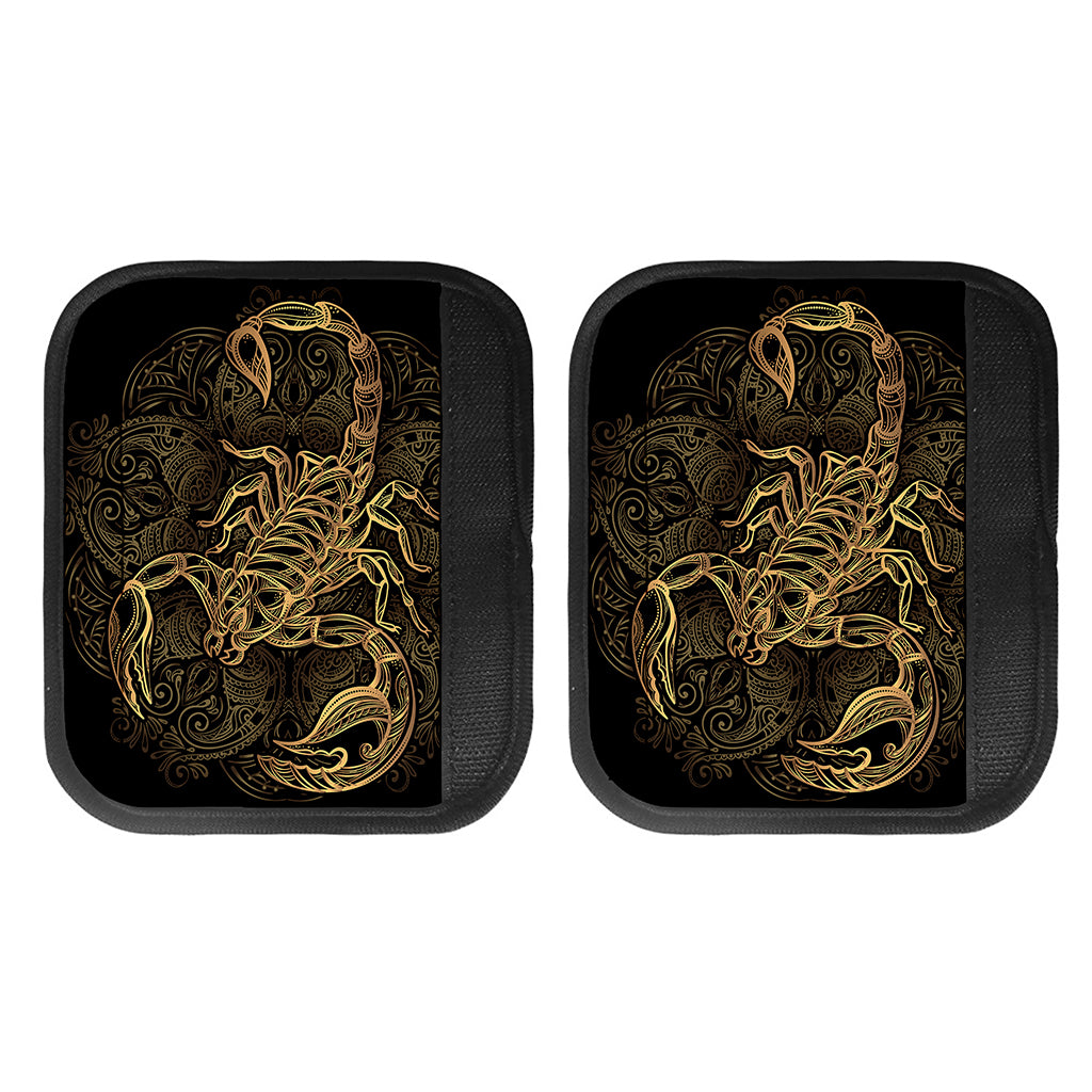 Gold Scorpio Print Handle Covers