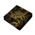 Gold Scorpio Print Outdoor Seat Cushion Cover