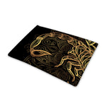 Gold Scorpio Print Pet Cooling Mat Cover