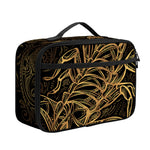 Gold Scorpio Print Portable Lunch Bag