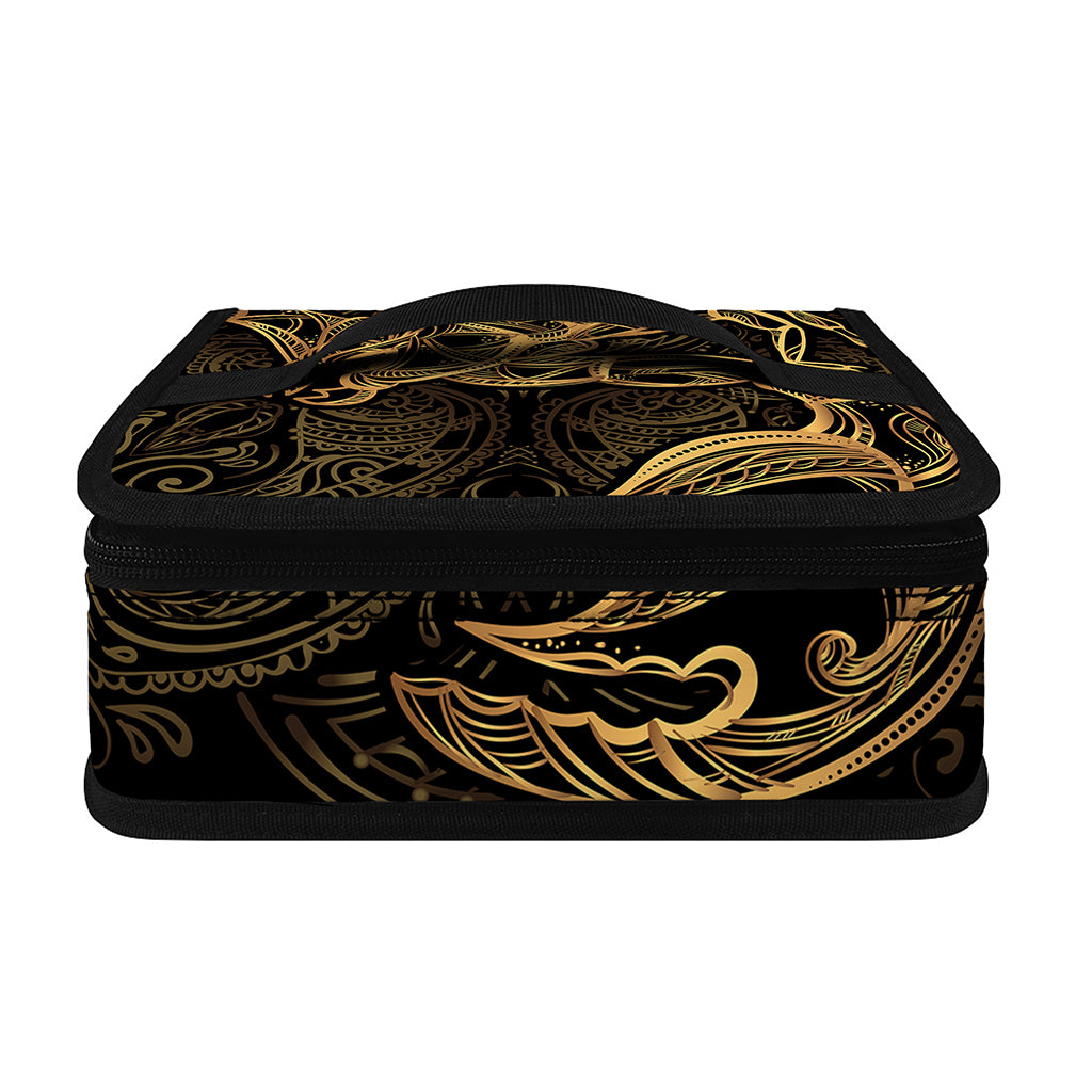 Gold Scorpio Print Small Lunch Bag