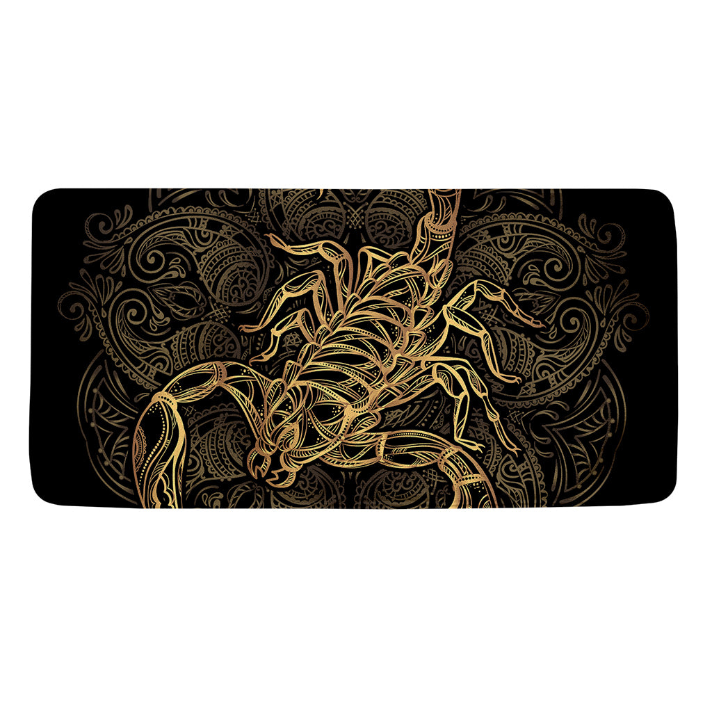 Gold Scorpio Print Towel