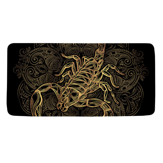 Gold Scorpio Print Towel