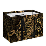 Gold Scorpio Print Utility Tote Bag