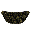 Gold Sun And Moon Pattern Print Fanny Pack