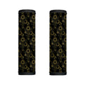 Gold Sun And Moon Pattern Print Handle Covers