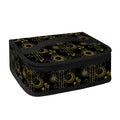 Gold Sun And Moon Pattern Print Small Lunch Bag