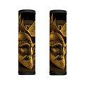 Gold Viking God Odin And Crow Print Handle Covers