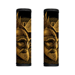 Gold Viking God Odin And Crow Print Handle Covers