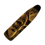 Gold Viking God Odin And Crow Print Ironing Board Cover