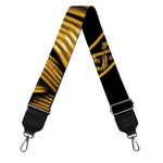 Gold Viking Norse God Odin Print Bag Strap