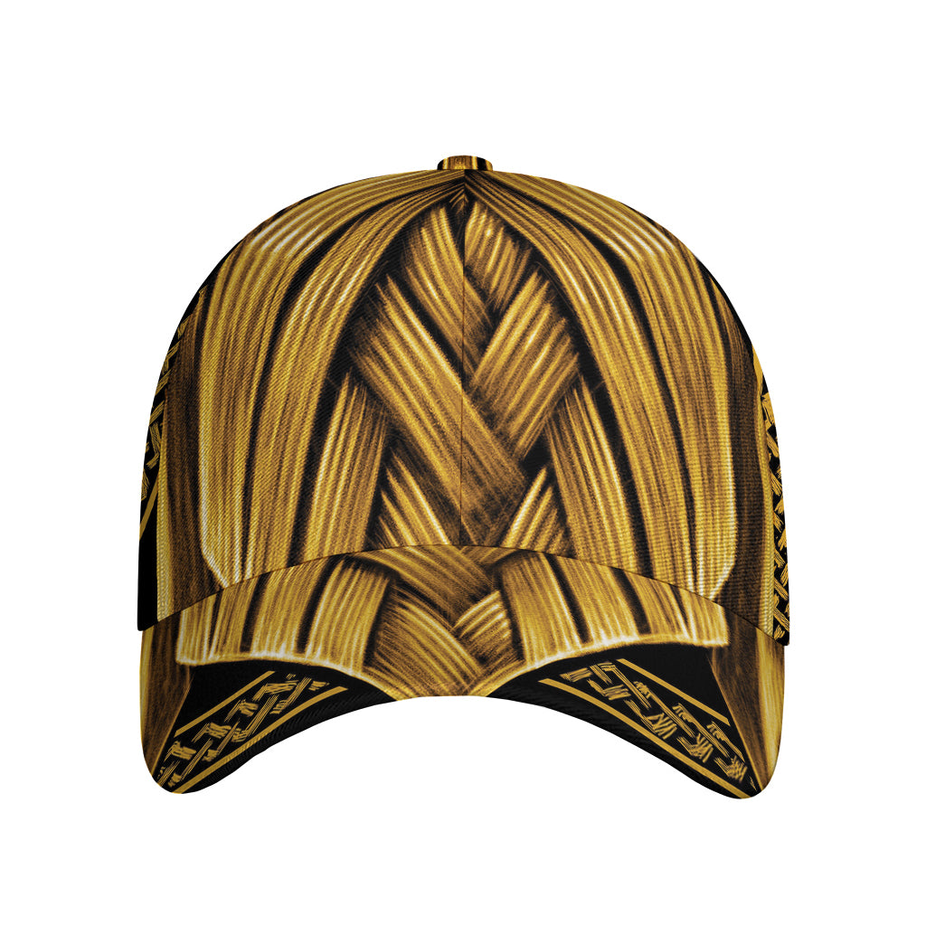 Gold Viking Norse God Odin Print Baseball Cap