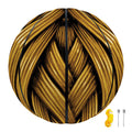 Gold Viking Norse God Odin Print Basketball