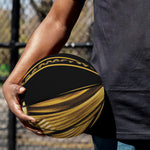 Gold Viking Norse God Odin Print Basketball