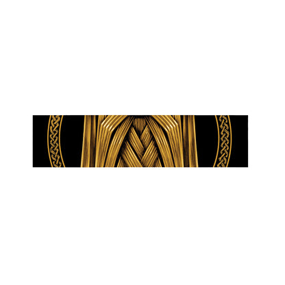 Gold Viking Norse God Odin Print Bed Runner