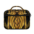 Gold Viking Norse God Odin Print Briefcase Bible Bag
