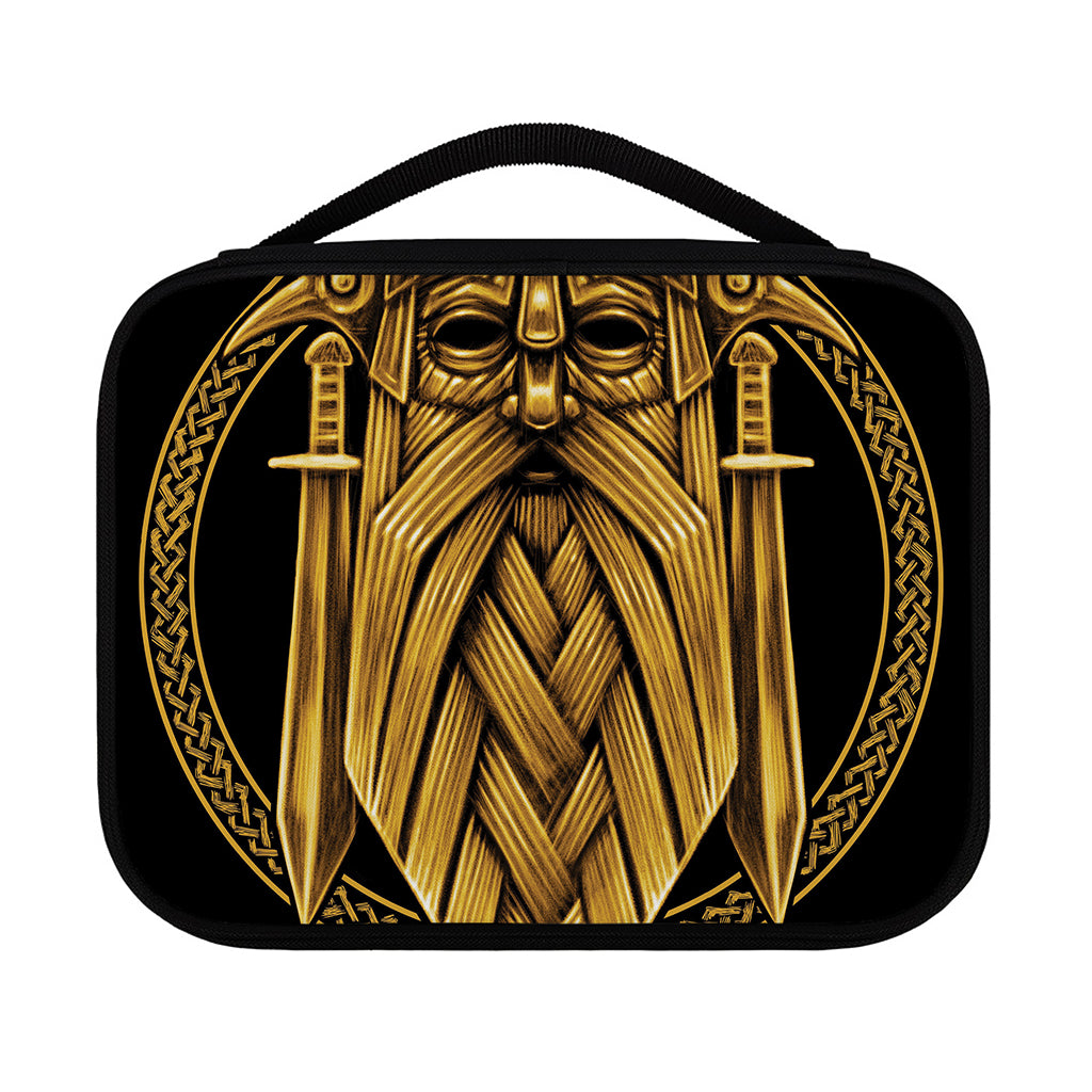 Gold Viking Norse God Odin Print Classic Bible Case