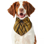 Gold Viking Norse God Odin Print Dog Bandana