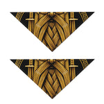 Gold Viking Norse God Odin Print Dog Bandana