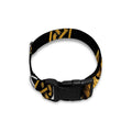 Gold Viking Norse God Odin Print Dog Collar