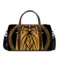 Gold Viking Norse God Odin Print Duffel Bag