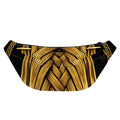 Gold Viking Norse God Odin Print Fanny Pack
