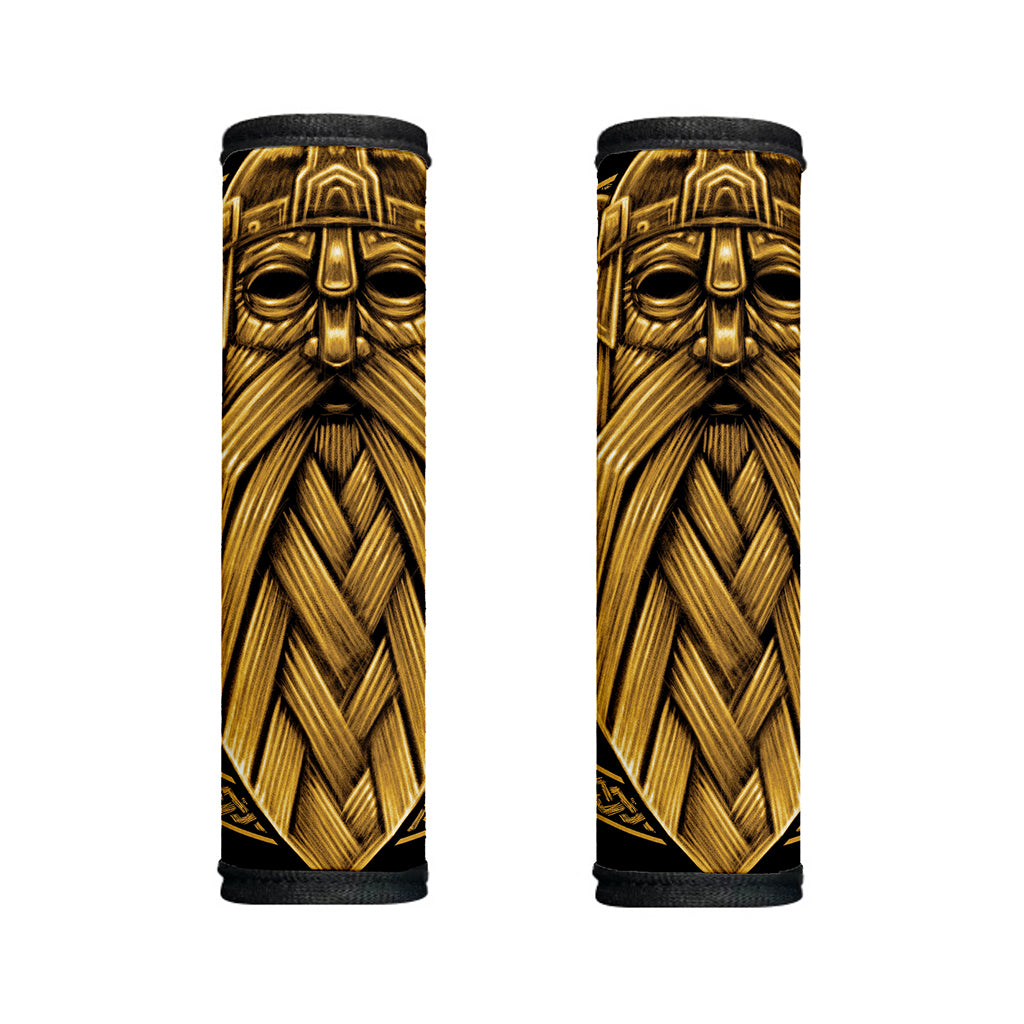 Gold Viking Norse God Odin Print Handle Covers