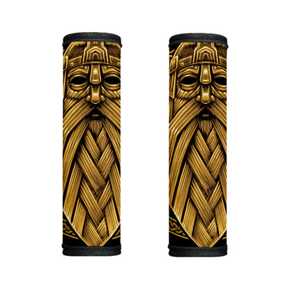 Gold Viking Norse God Odin Print Handle Covers