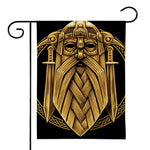 Gold Viking Norse God Odin Print House Flag