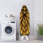 Gold Viking Norse God Odin Print Ironing Board Cover
