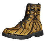 Gold Viking Norse God Odin Print Backpack