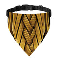 Gold Viking Norse God Odin Print Over The Collar Dog Bandana