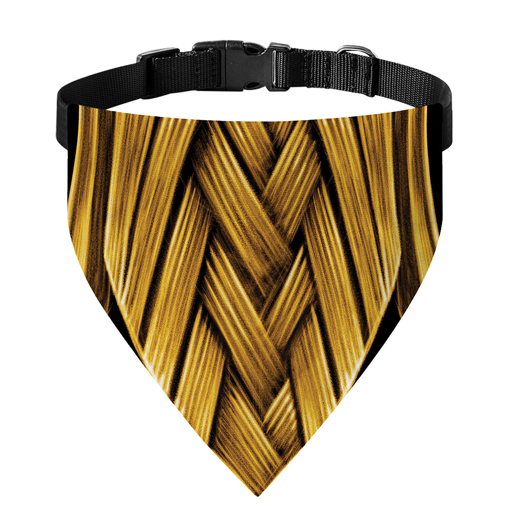 Gold Viking Norse God Odin Print Over The Collar Dog Bandana
