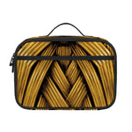 Gold Viking Norse God Odin Print Portable Lunch Bag