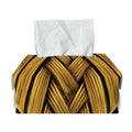 Gold Viking Norse God Odin Print Rectangle Tissue Box Cover