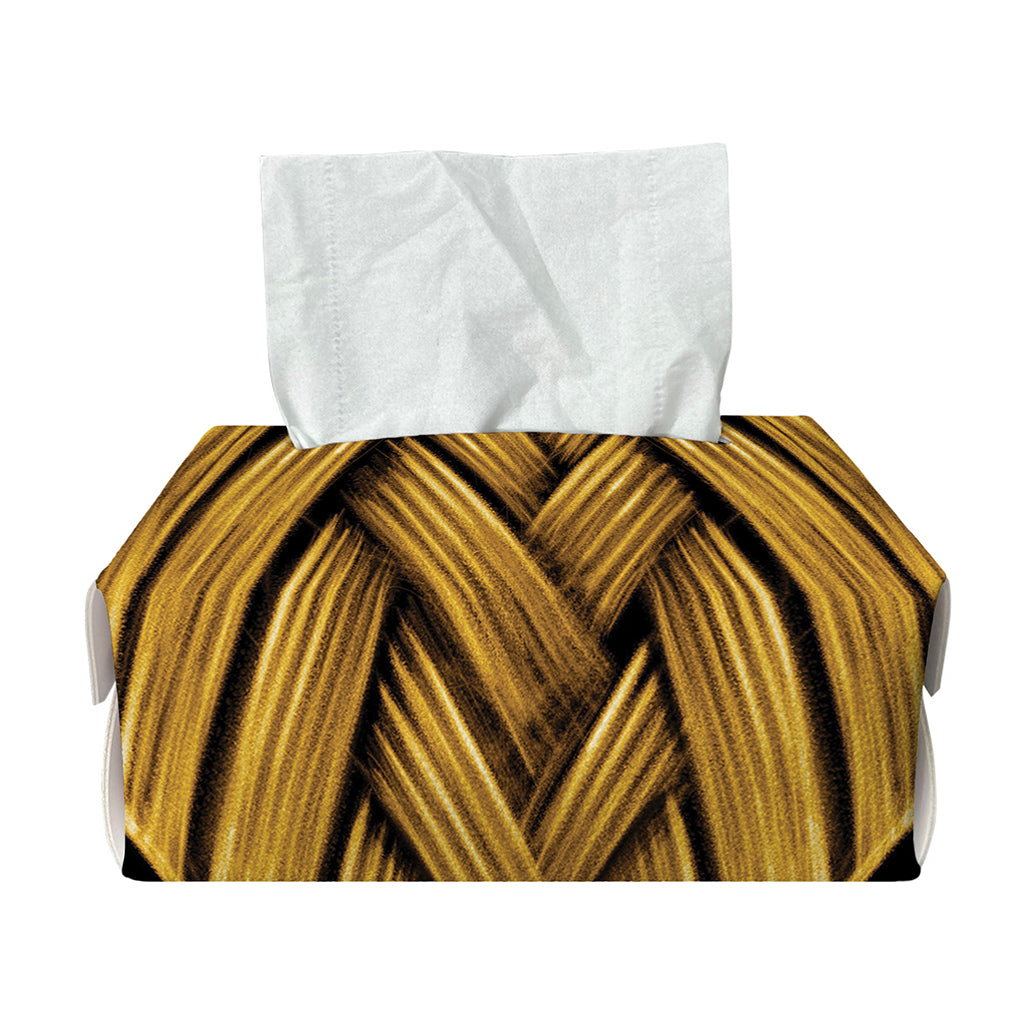 Gold Viking Norse God Odin Print Rectangle Tissue Box Cover