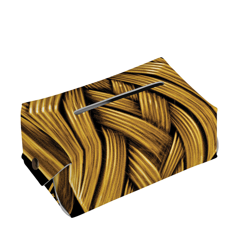 Gold Viking Norse God Odin Print Rectangle Tissue Box Cover