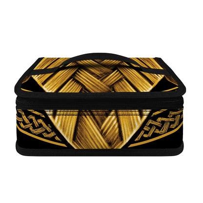 Gold Viking Norse God Odin Print Small Lunch Bag