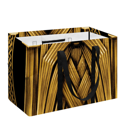 Gold Viking Norse God Odin Print Utility Tote Bag