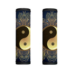 Gold Yin Yang Mandala Print Handle Covers