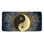 Gold Yin Yang Mandala Print Towel